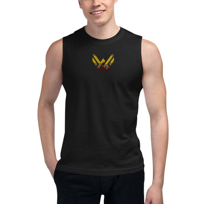 Victorious Classic Embroidered Tank Top (Golden)