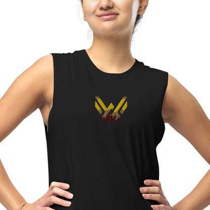 Victorious Classic Embroidered Tank Top (Golden)