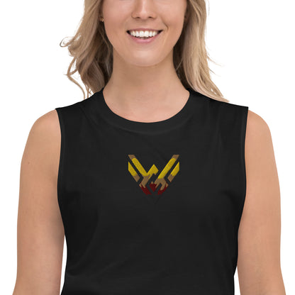 Victorious Classic Embroidered Tank Top (Golden)