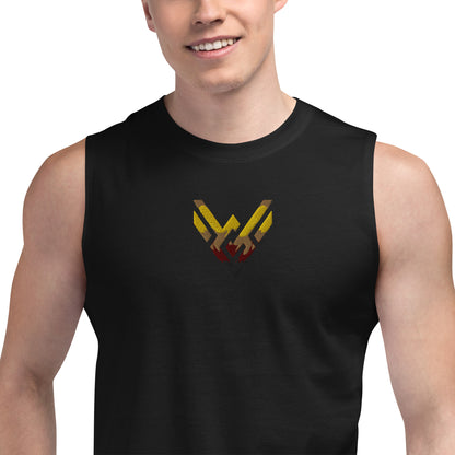 Victorious Classic Embroidered Tank Top (Golden)