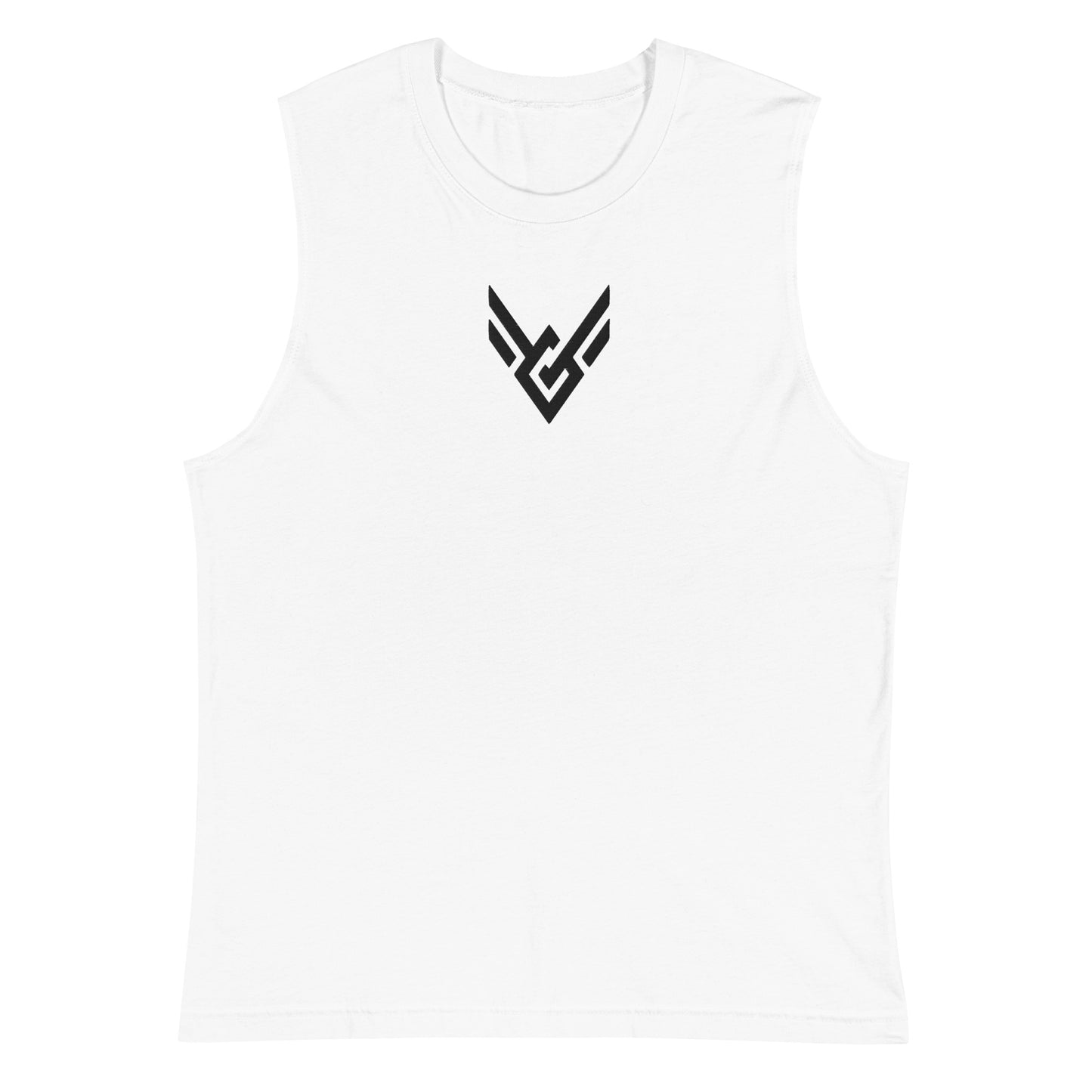 Victorious Classic Embroidered Tank Top (White)