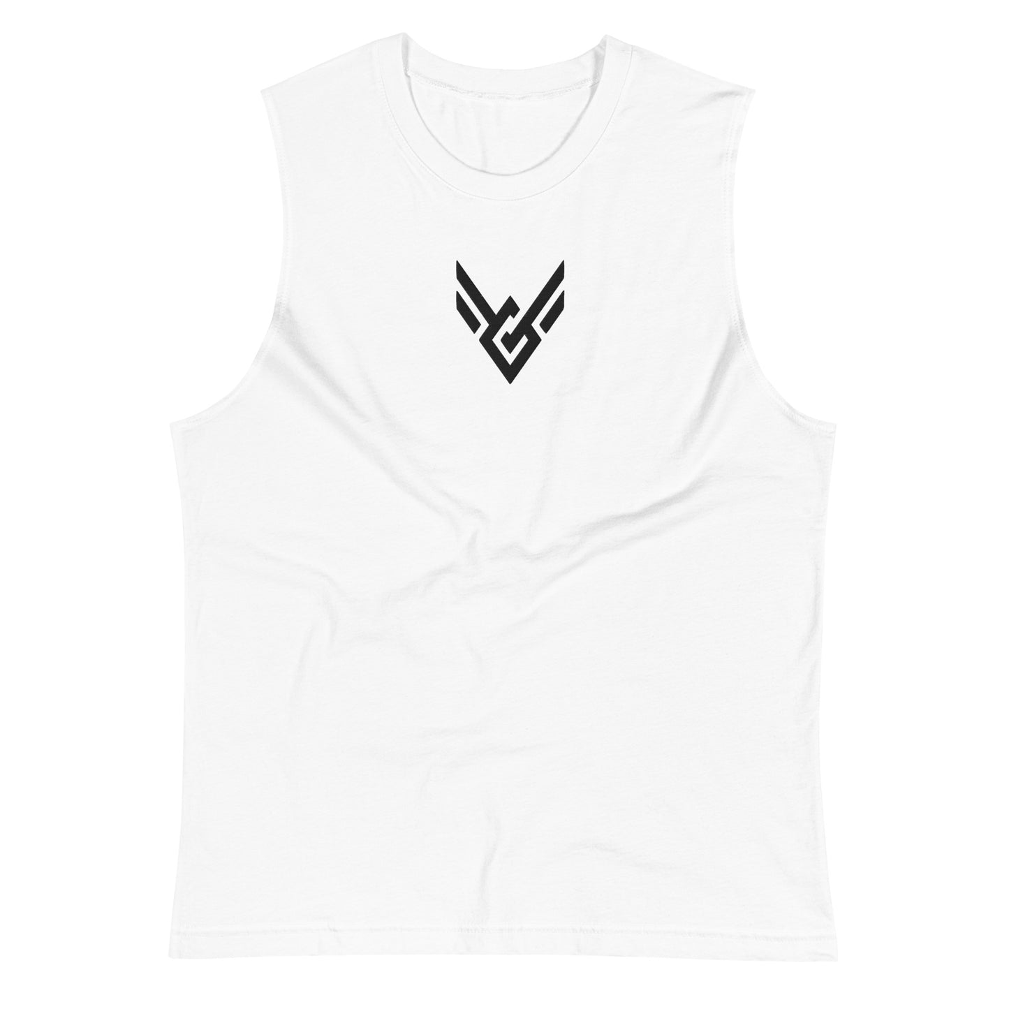 Victorious Classic Embroidered Tank Top (White)