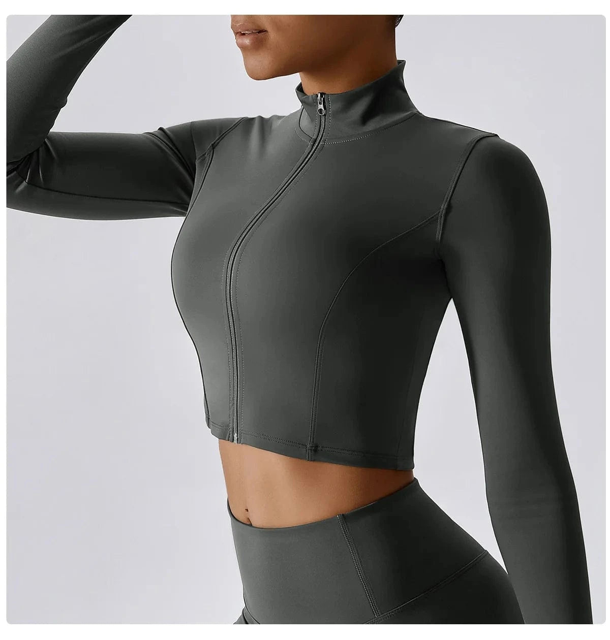 Victorious Aura Yoga Jacket - Women's Elasticity Running & Gym Zip-Up