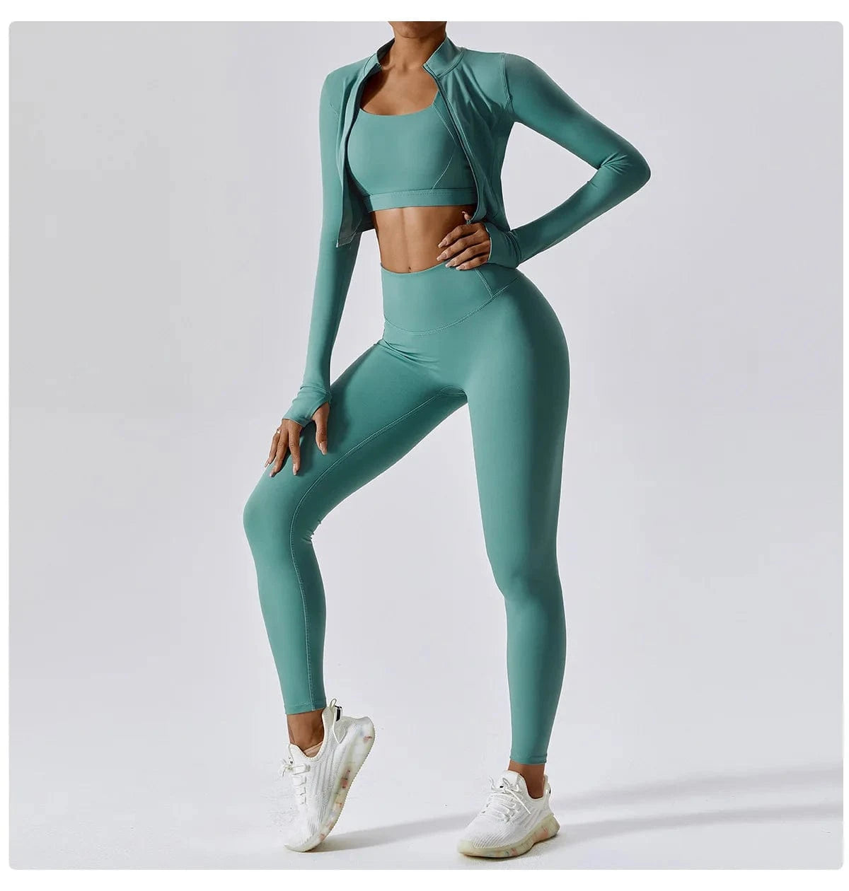 Victorious Aura Yoga Jacket - Women's Elasticity Running & Gym Zip-Up
