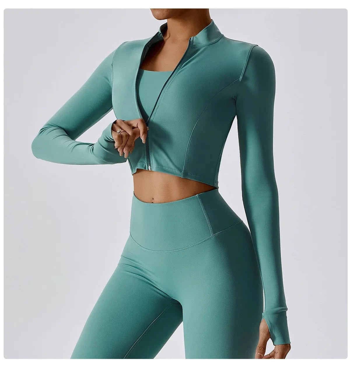 Victorious Aura Yoga Jacket - Women's Elasticity Running & Gym Zip-Up