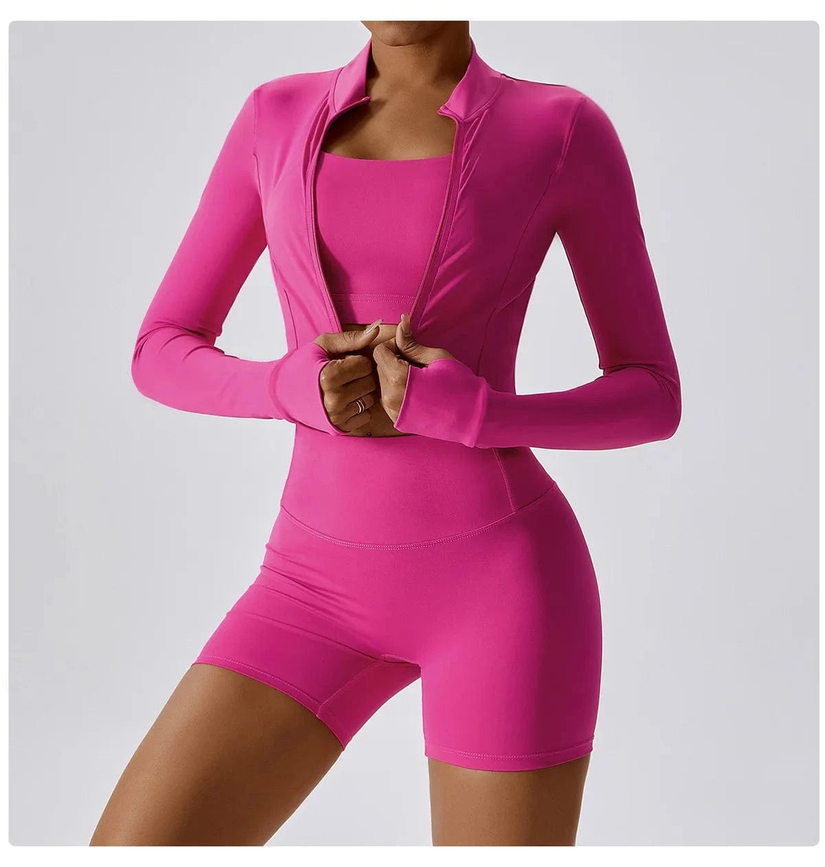 Victorious Aura Yoga Jacket - Women's Elasticity Running & Gym Zip-Up