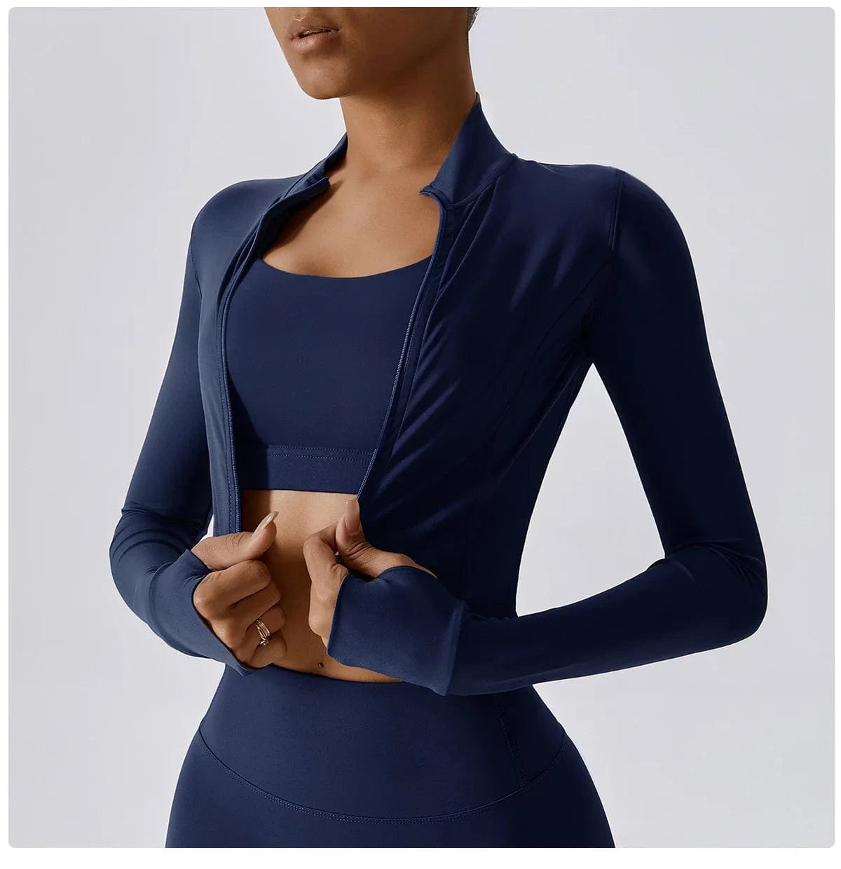 Victorious Aura Yoga Jacket - Women's Elasticity Running & Gym Zip-Up