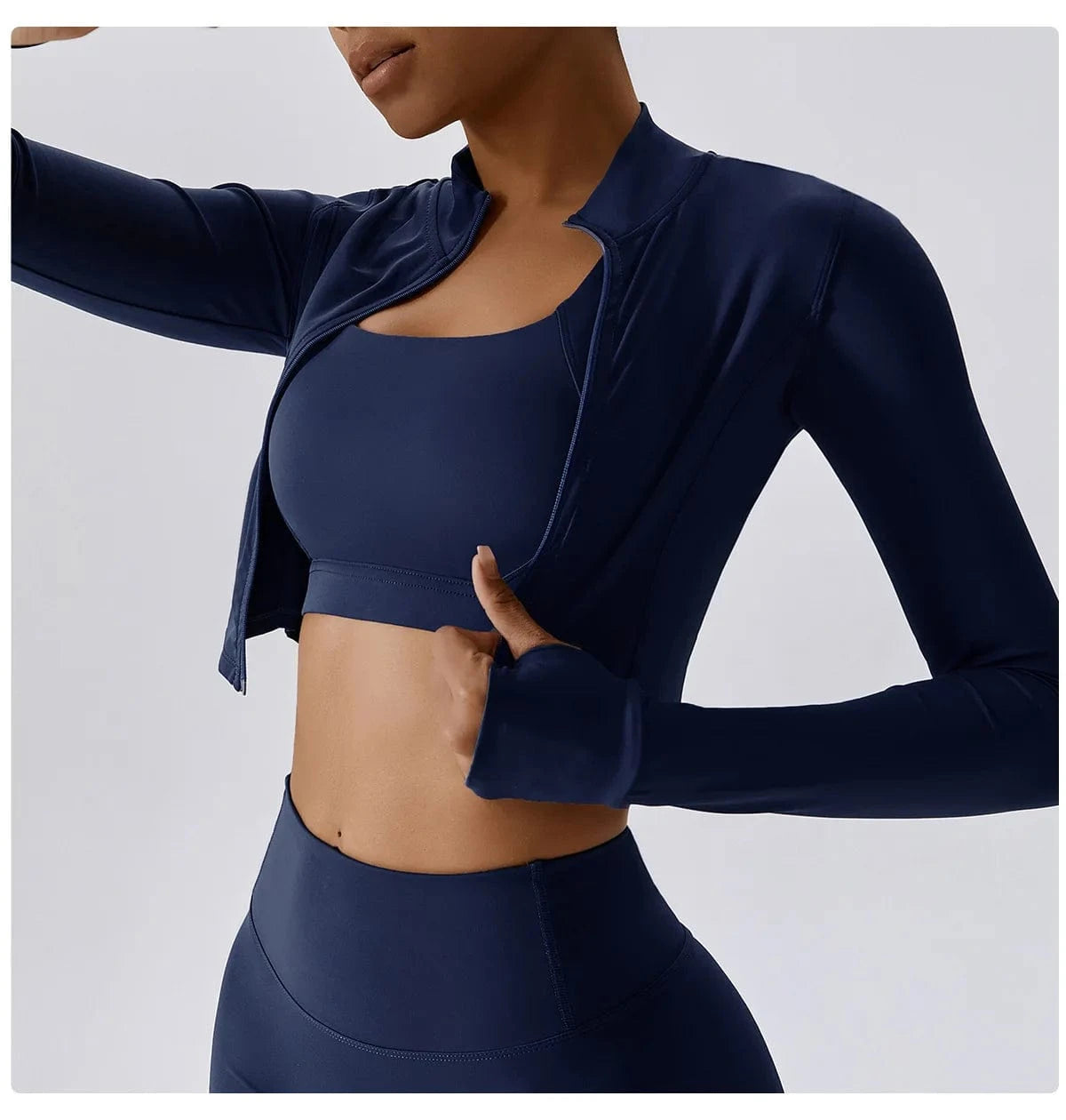 Victorious Aura Yoga Jacket - Women's Elasticity Running & Gym Zip-Up