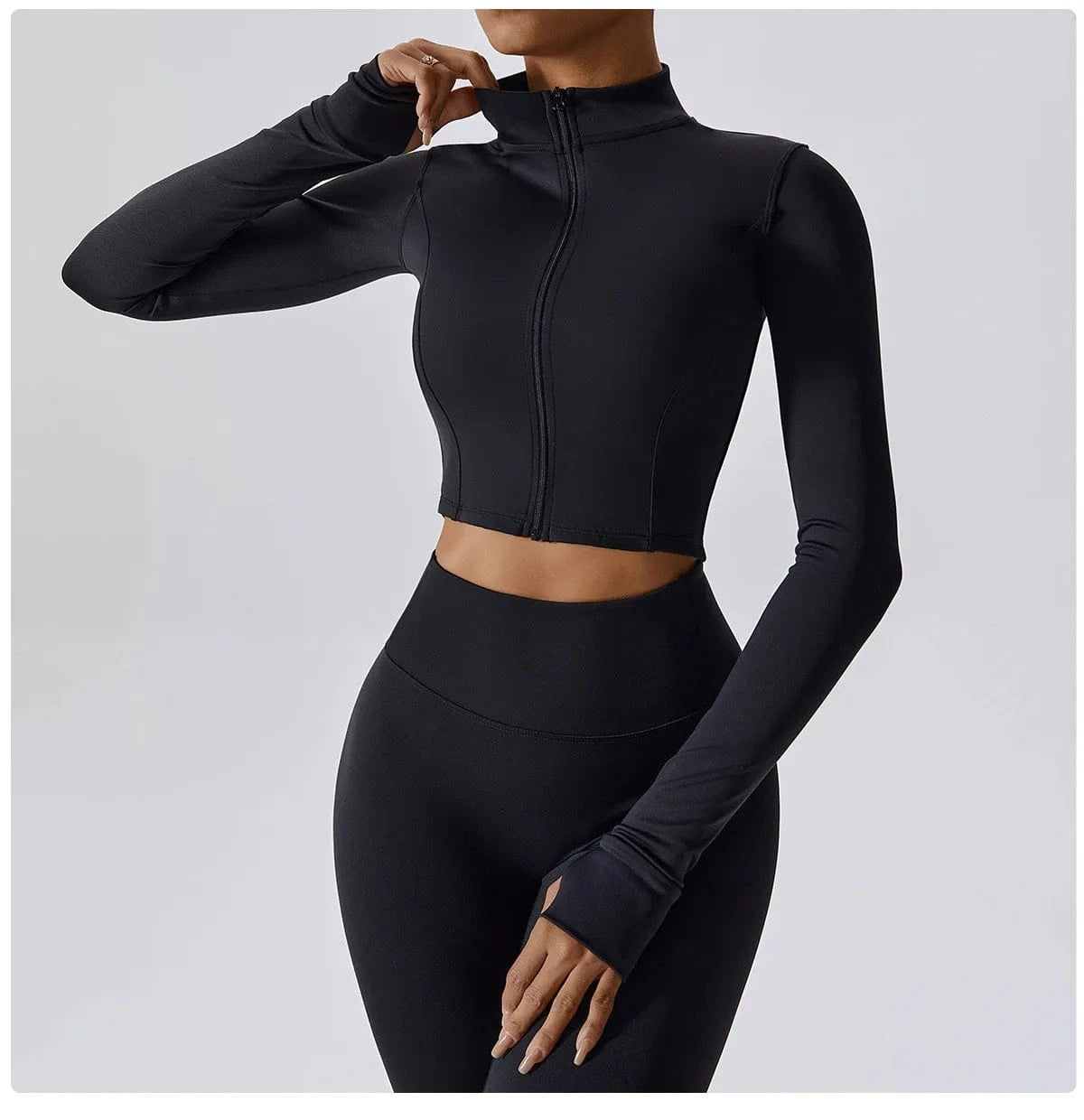 Victorious Aura Yoga Jacket - Women's Elasticity Running & Gym Zip-Up