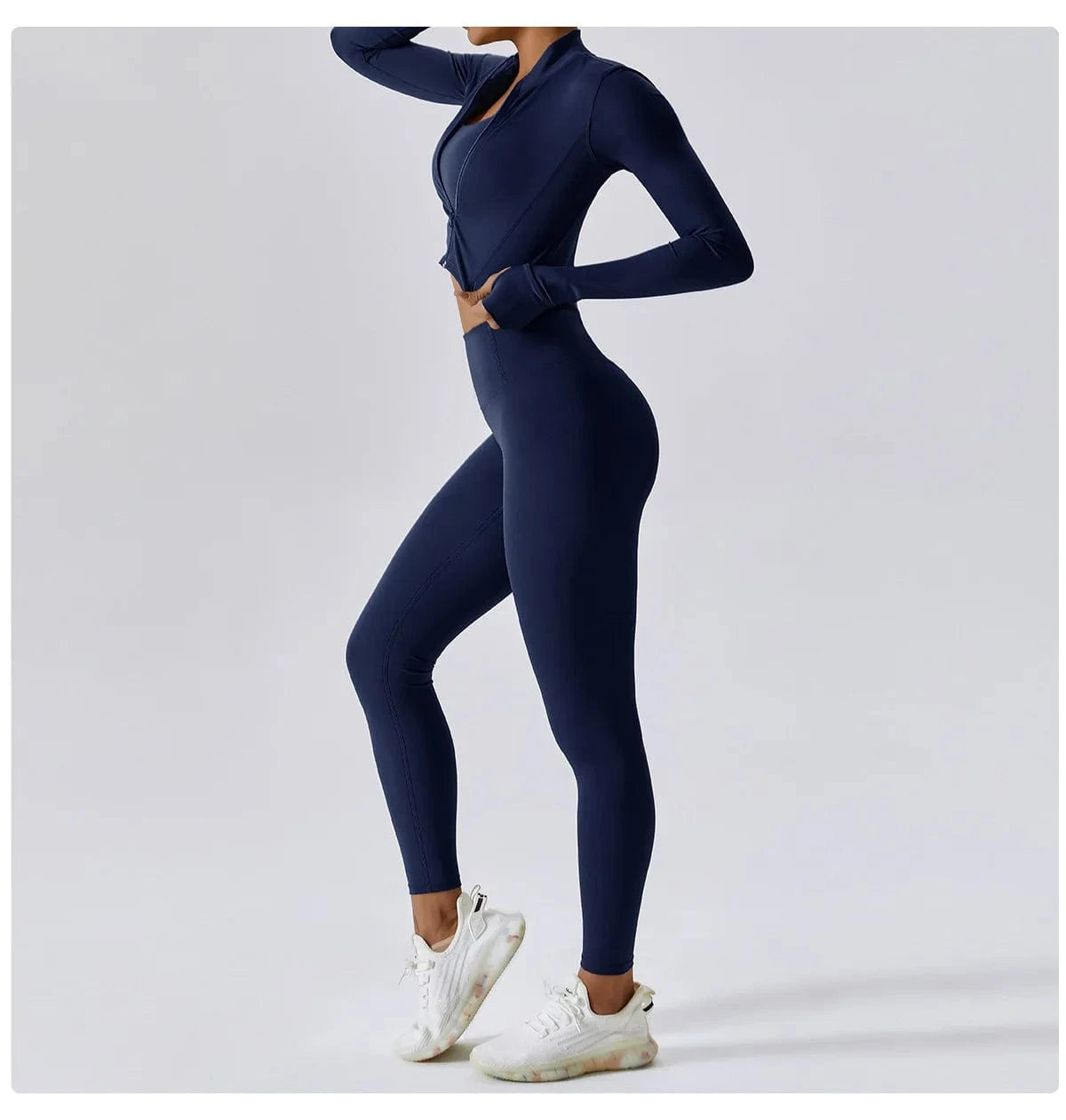 Victorious Aura Yoga Jacket - Women's Elasticity Running & Gym Zip-Up