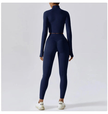 Victorious Aura Yoga Jacket - Women's Elasticity Running & Gym Zip-Up