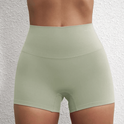 Water moss / S-2 Women's 3" Gym Shorts / Yoga shorts (Ellie Seattle)