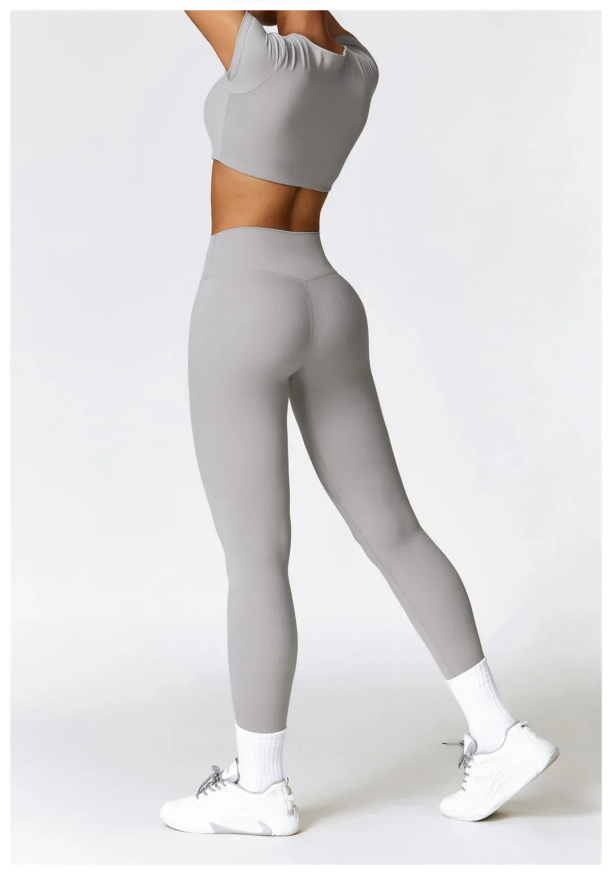 Women Seamless Gym Leggings/ High Intensity Training Leggings/ Flattering (MoonFit)
