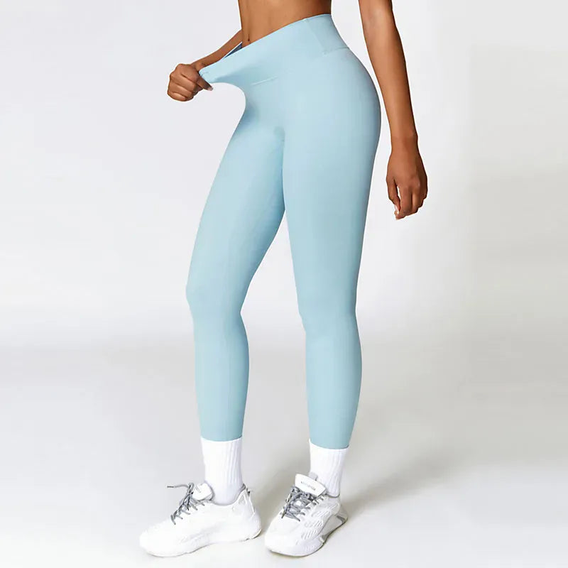 Women Seamless Gym Leggings/ High Intensity Training Leggings/ Flattering (MoonFit)