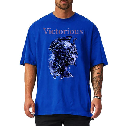 Victorious Valkyrie's Epic Training (Oversize Gym T-shirt)